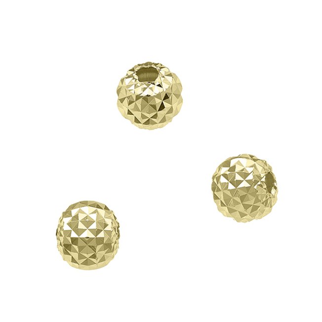 Goldgelb Vergoldet 3 MIKRON