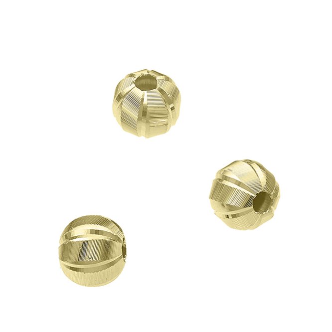 Goldgelb Vergoldet 3 MIKRON