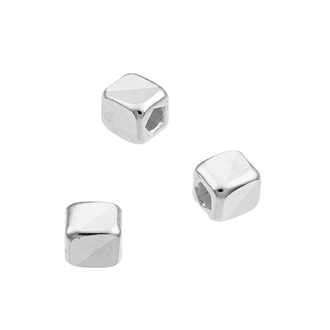 Sterling Silver White Rhodium