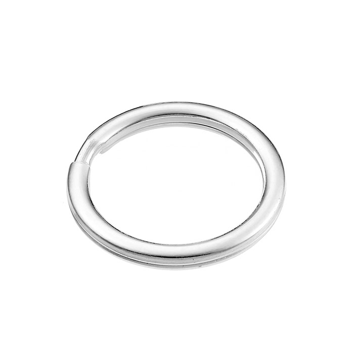 Round key-rings 2,5mm wire 2,1mm (1pc)