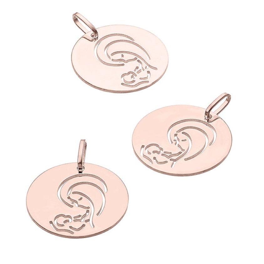 Sterling Silver Pink Gold 1 MICRON