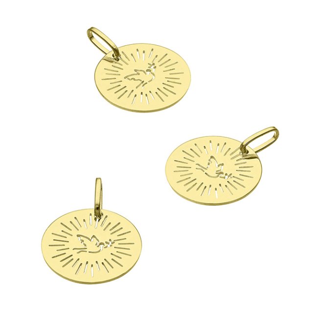 Sterling Silver Yellow Gold 1 MICRON