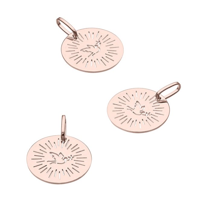 Sterling Silver Pink Gold 1 MICRON