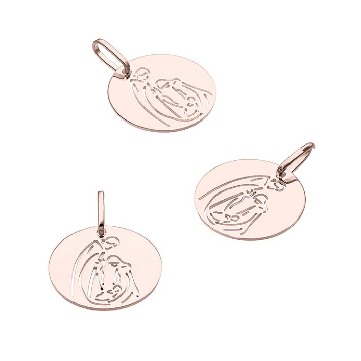 Sterling Silver Pink Gold 1 MICRON