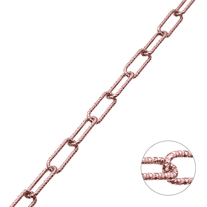 Sterling Silver Pink Gold 1 MICRON