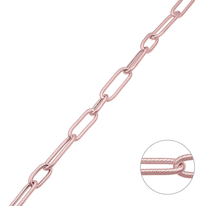 Sterling Silver Pink Gold 1 MICRON