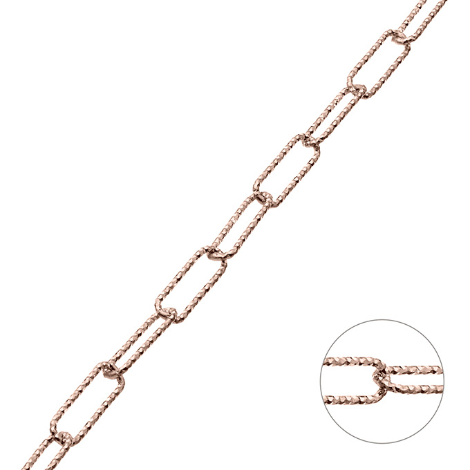 Sterling Silver Pink Gold 1 MICRON