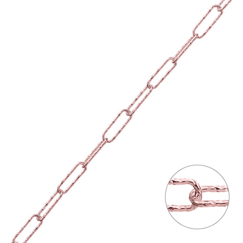 Sterling Silver Pink Gold 1 MICRON