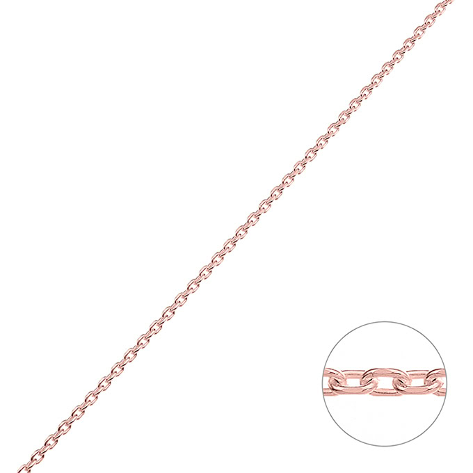 Sterling Silver Pink Gold 1 MICRON