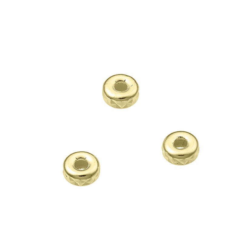 Goldgelb Vergoldet 1 MIKRON