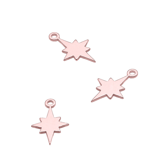 Sterling Silver Pink Gold 1 MICRON