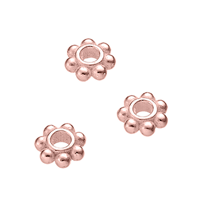 Sterling Silver Pink Gold 1 MICRON