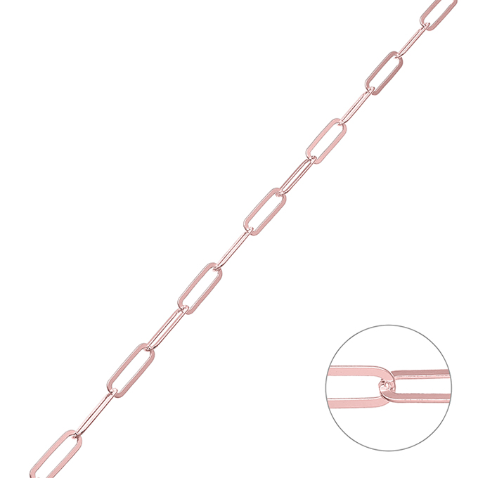 Sterling Silver Pink Gold 1 MICRON