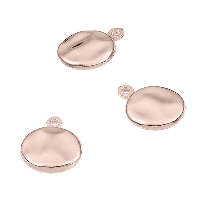 Sterling Silver Pink Gold 1 MICRON