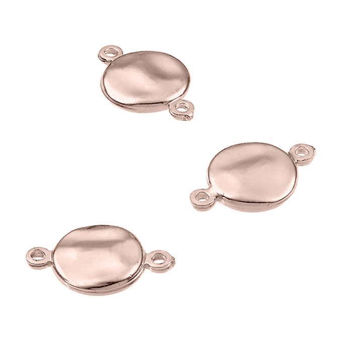 Sterling Silver Pink Gold 1 MICRON