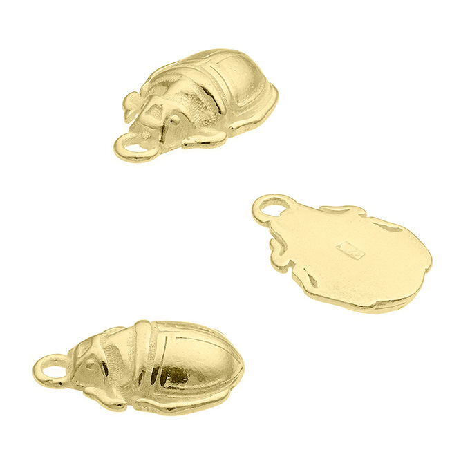 Sterling Silver Yellow Gold 3 MICRONS