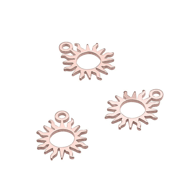 Sterling Silver Pink Gold 1 MICRON