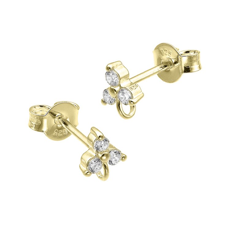 Sterling Silver Yellow Gold 3 MICRONS