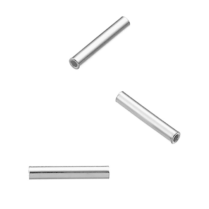 Tubes lisses 1,5x9mm (env. 50pcs)