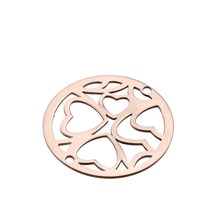 Sterling Silver Pink Gold 1 MICRON