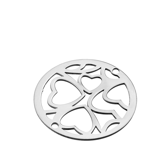 Sterling Silver White Rhodium