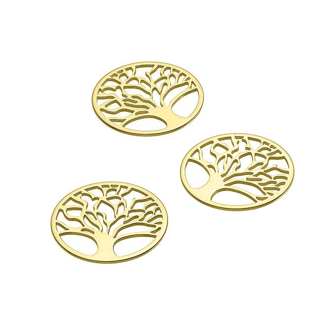 Sterling Silver Yellow Gold 1 MICRON