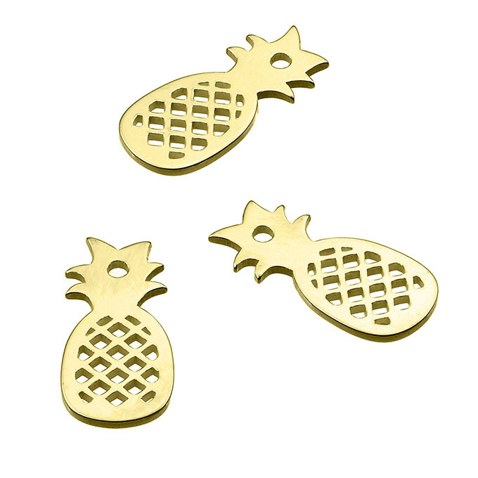 Sterling Silver Yellow Gold 3 MICRONS