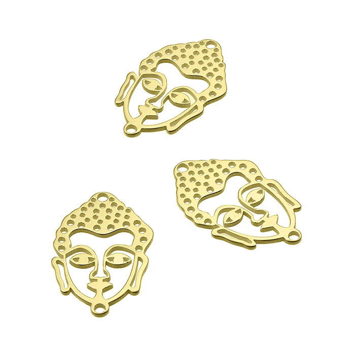 Sterling Silver Yellow Gold 1 MICRON