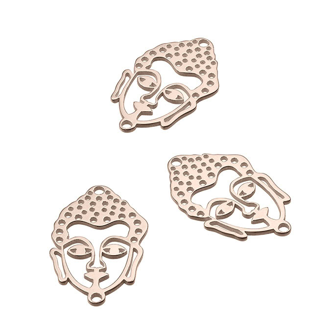 Sterling Silver Pink Gold 1 MICRON