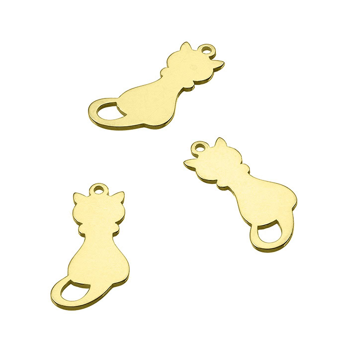 Sterling Silver Yellow Gold 3 MICRONS