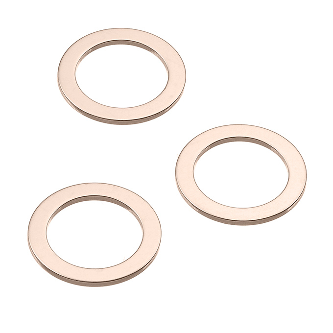 Sterling Silver Pink Gold 1 MICRON