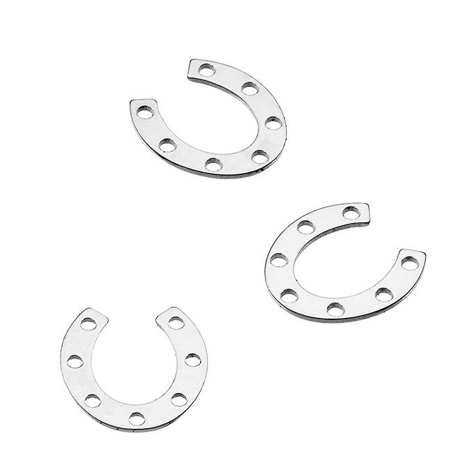 10mm laser cut lucky horseshoe charms (10pcs)