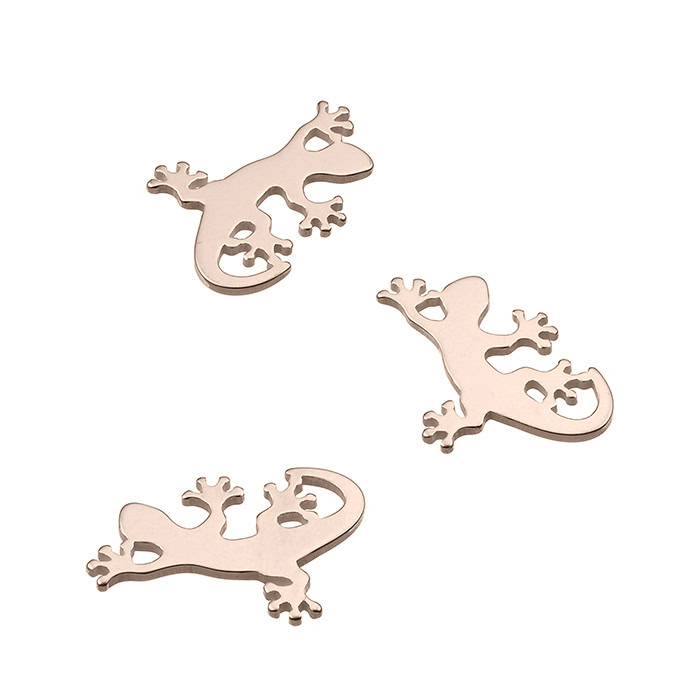 Sterling Silver Pink Gold 1 MICRON