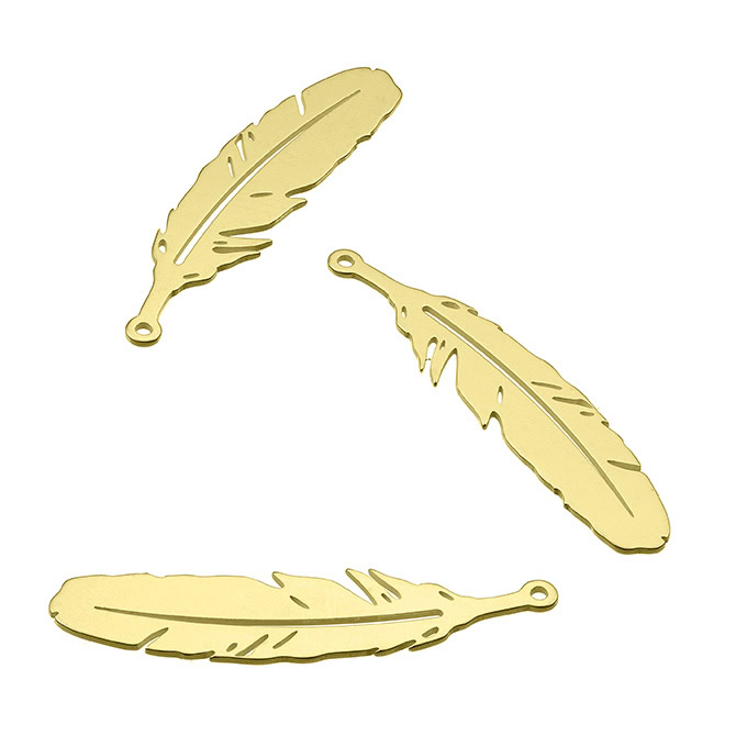 Sterling Silver Yellow Gold 1 MICRON