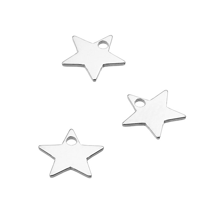 7mm star charms (approx. 20pcs)