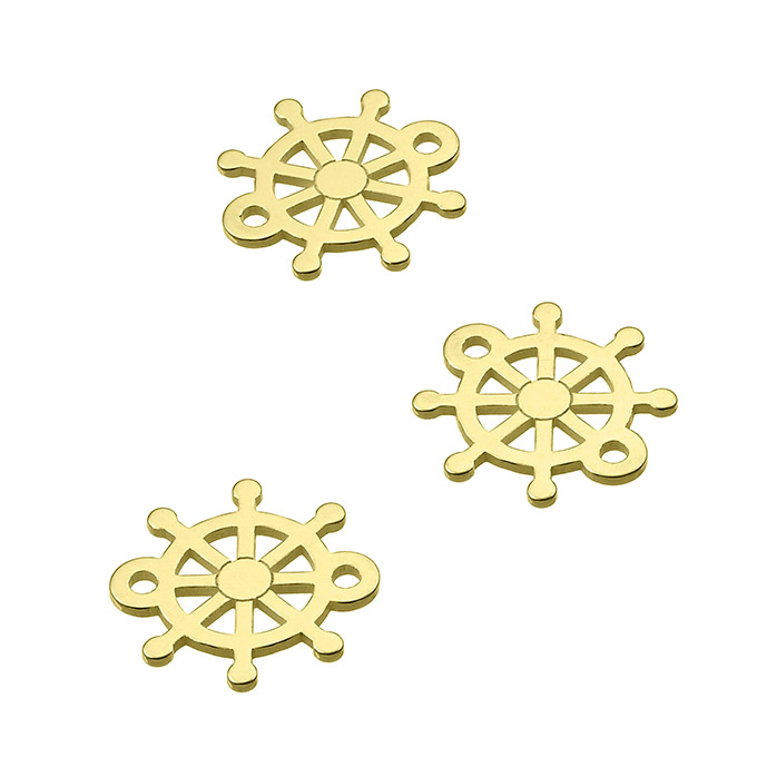 Sterling Silver Yellow Gold 1 MICRON