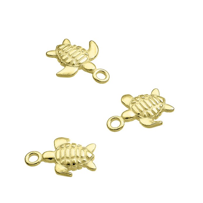 Sterling Silver Yellow Gold 3 MICRONS