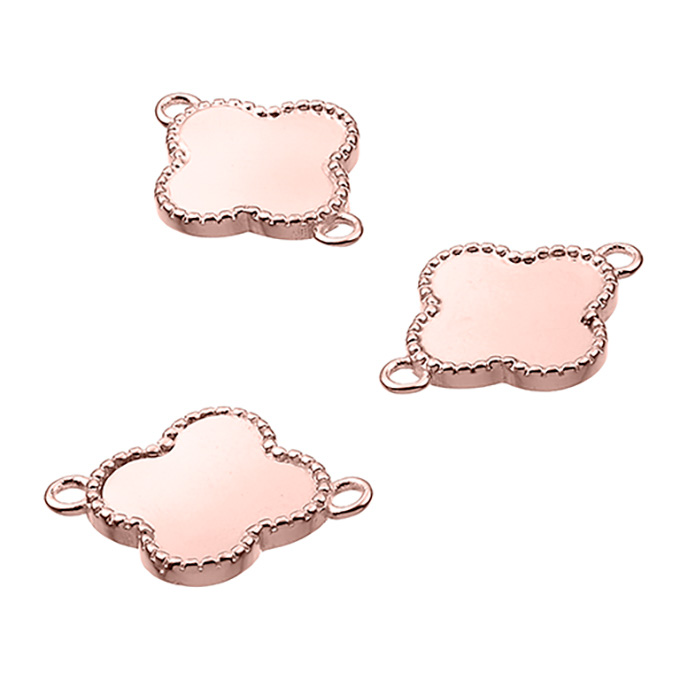 Sterling Silver Pink Gold 1 MICRON