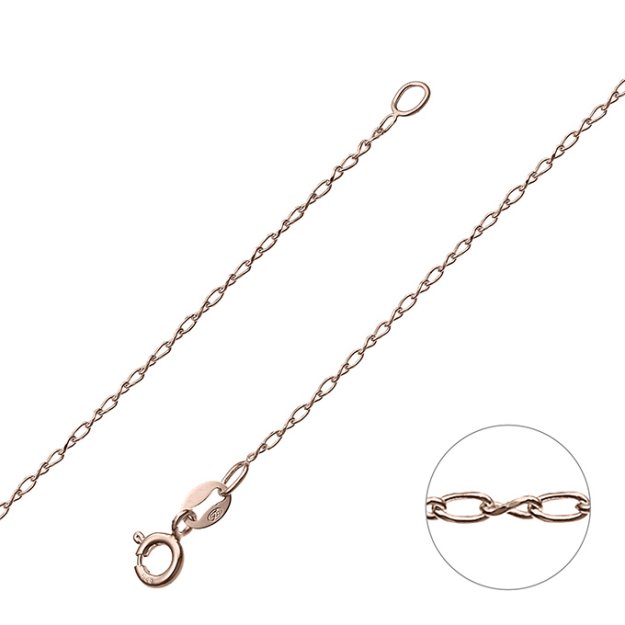 Sterling Silver Pink Gold 1 MICRON