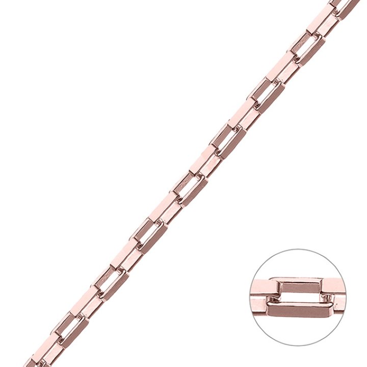 Sterling Silver Pink Gold 1 MICRON