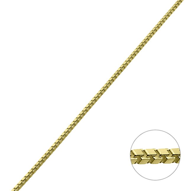 GOLDFILLED – Catena Veneziana 1mm (1m)