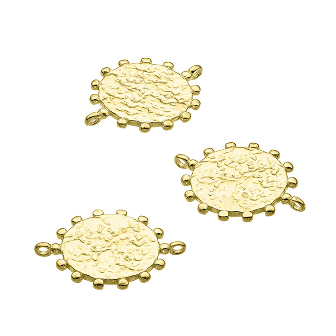 Sterling Silver Yellow Gold 1 MICRON