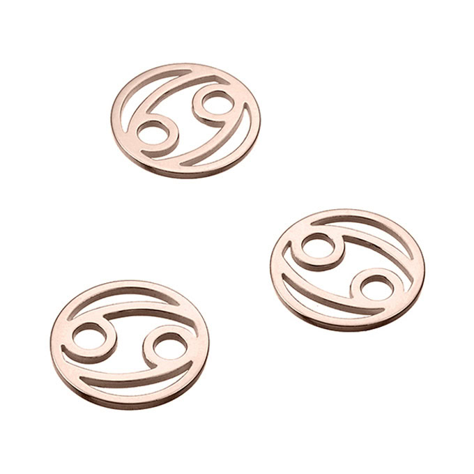 Sterling Silver Pink Gold 1 MICRON