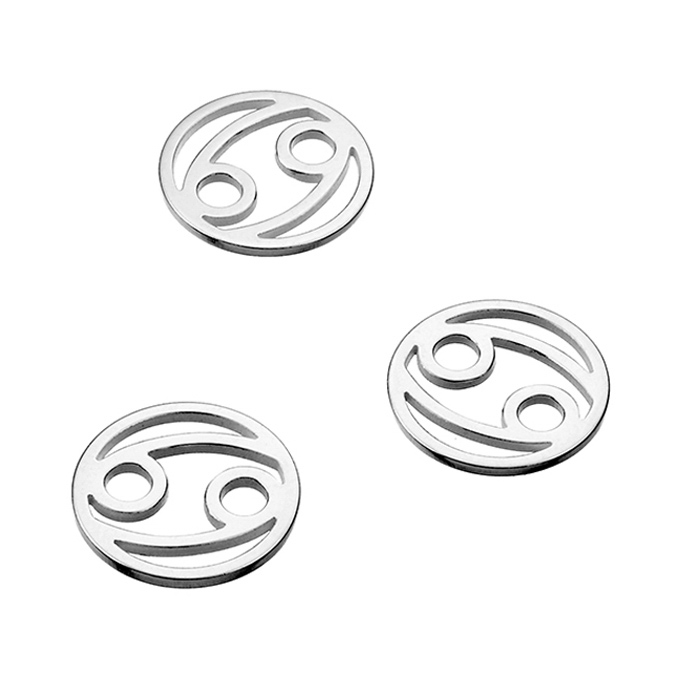 10mm Cancer zodiac charms (10pcs)