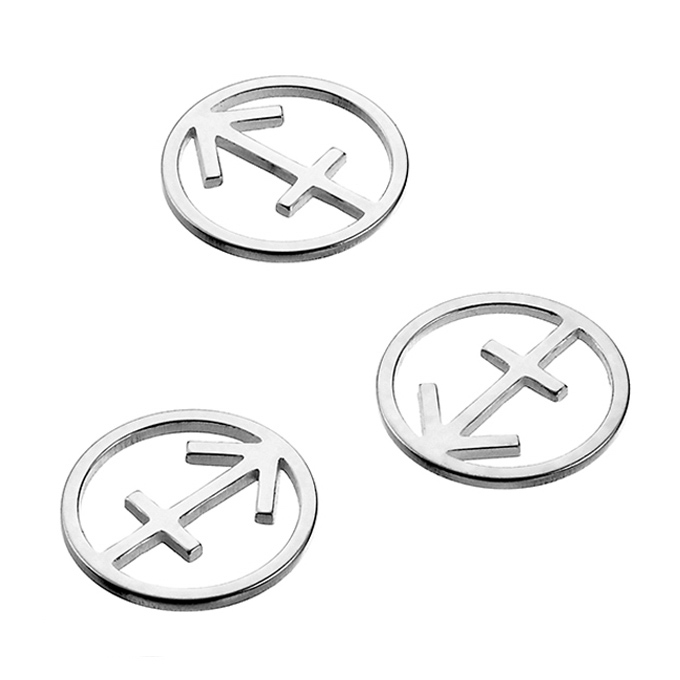 10mm Sagittarius zodiac charms (10pcs)