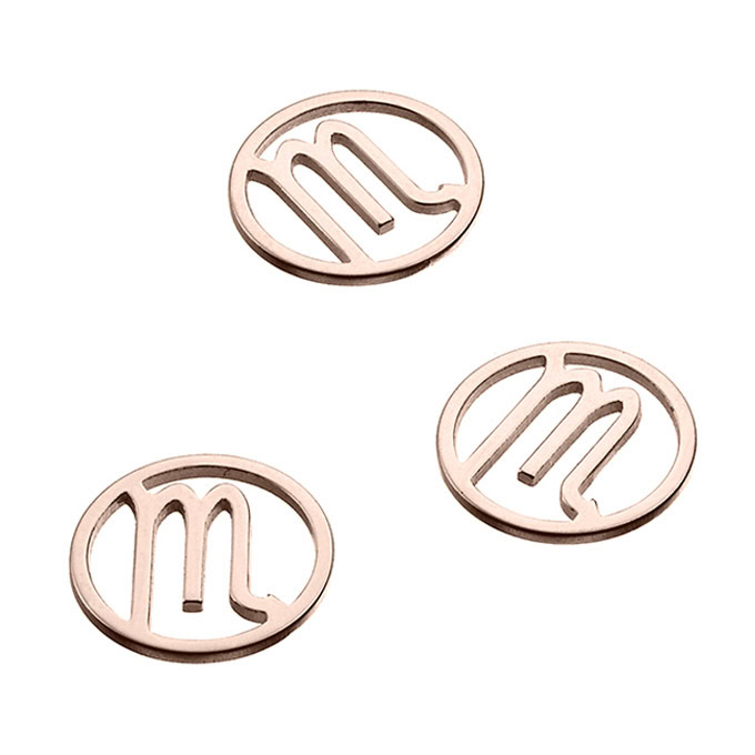 Sterling Silver Pink Gold 1 MICRON