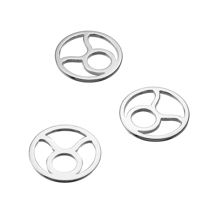 10mm Taurus zodiac charms (10pcs)