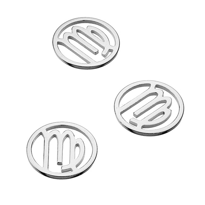 10mm Virgo zodiac charms (10pcs)